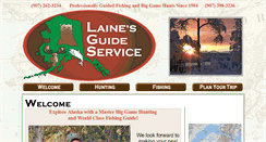 Desktop Screenshot of lainesguideservice.com